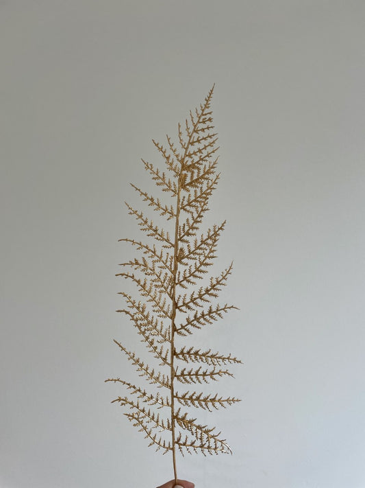 GOLD FERN LEAF SPRAY